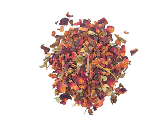 RED ROSE BUDS & PETALS