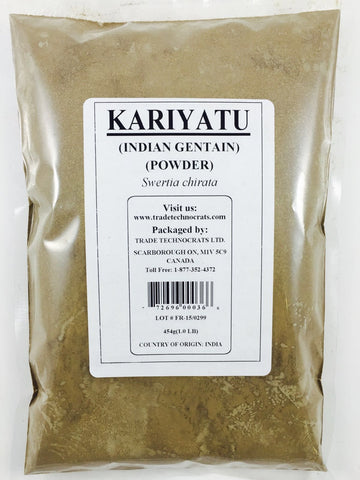 KARIYATU POWDER (INDIAN GENTIAN) - Trade Technocrats Ltd
