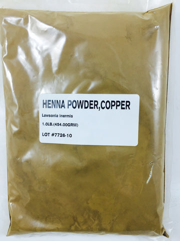 HENNA POWDER (COPPER) - Trade Technocrats Ltd