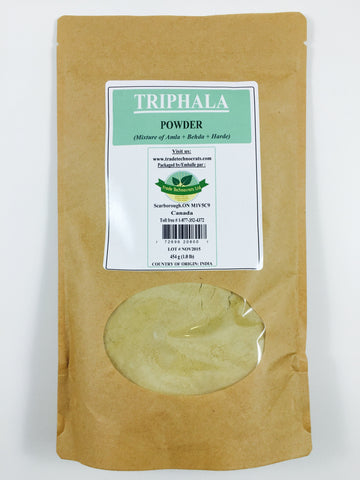 TRIPHALA (AMLA, BEHADA & HARDE) POWDER - Trade Technocrats Ltd