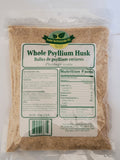 Psyllium Husk showcasing plant-based vegan fiber source